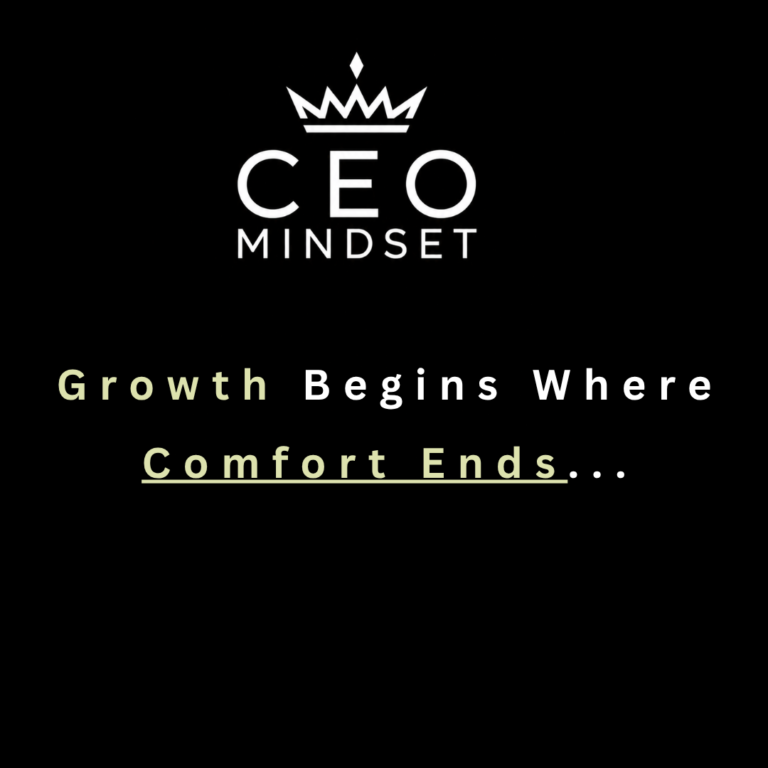 Growth Begins Where Comfort Ends